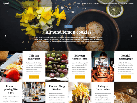 Theme preview for dyad