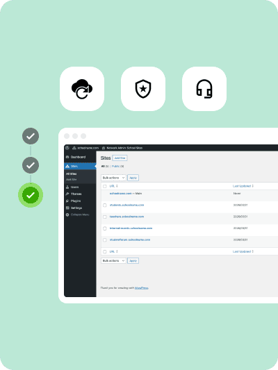 Dashboard screenshot