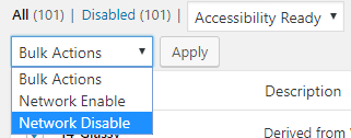 Select Network enable