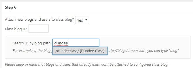 Select Class blog