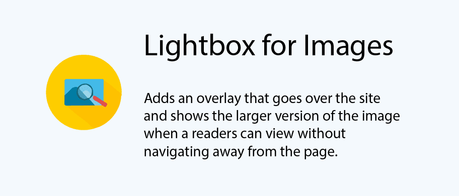 Lightbox for Images